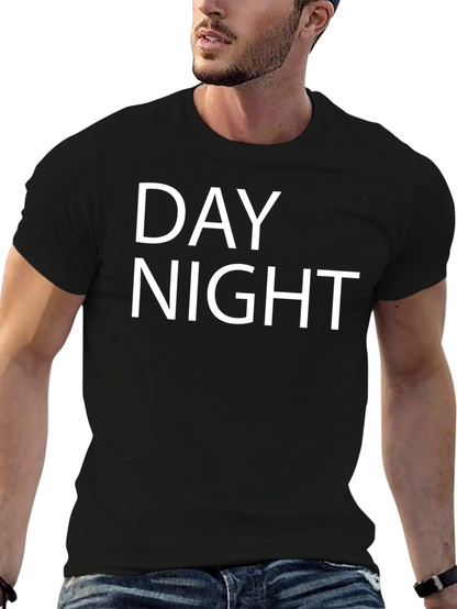 Day Night Graphic Tee - Casual Style T-Shirt
