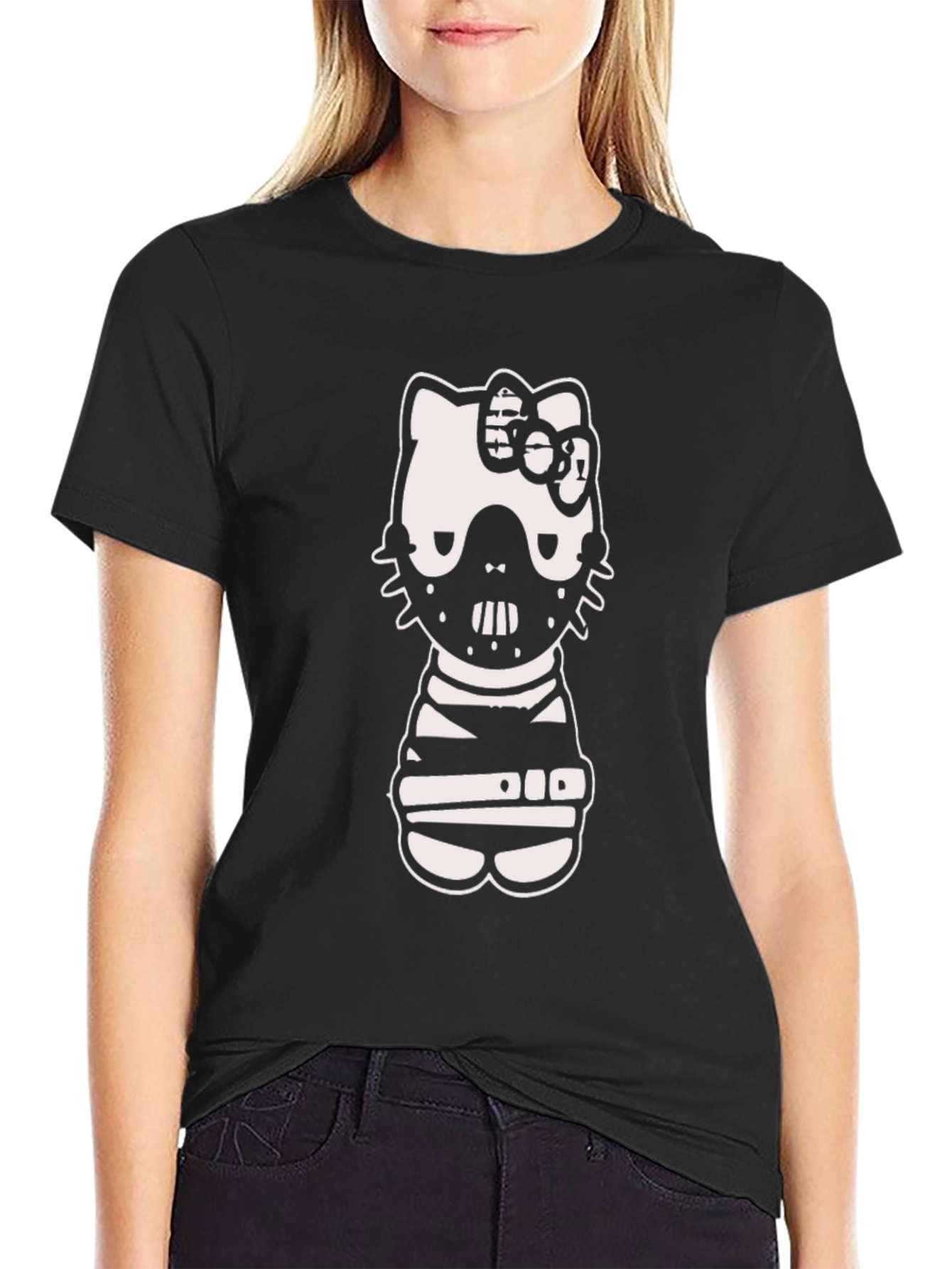 Hello Kitty Hannibal Lecter T-Shirt