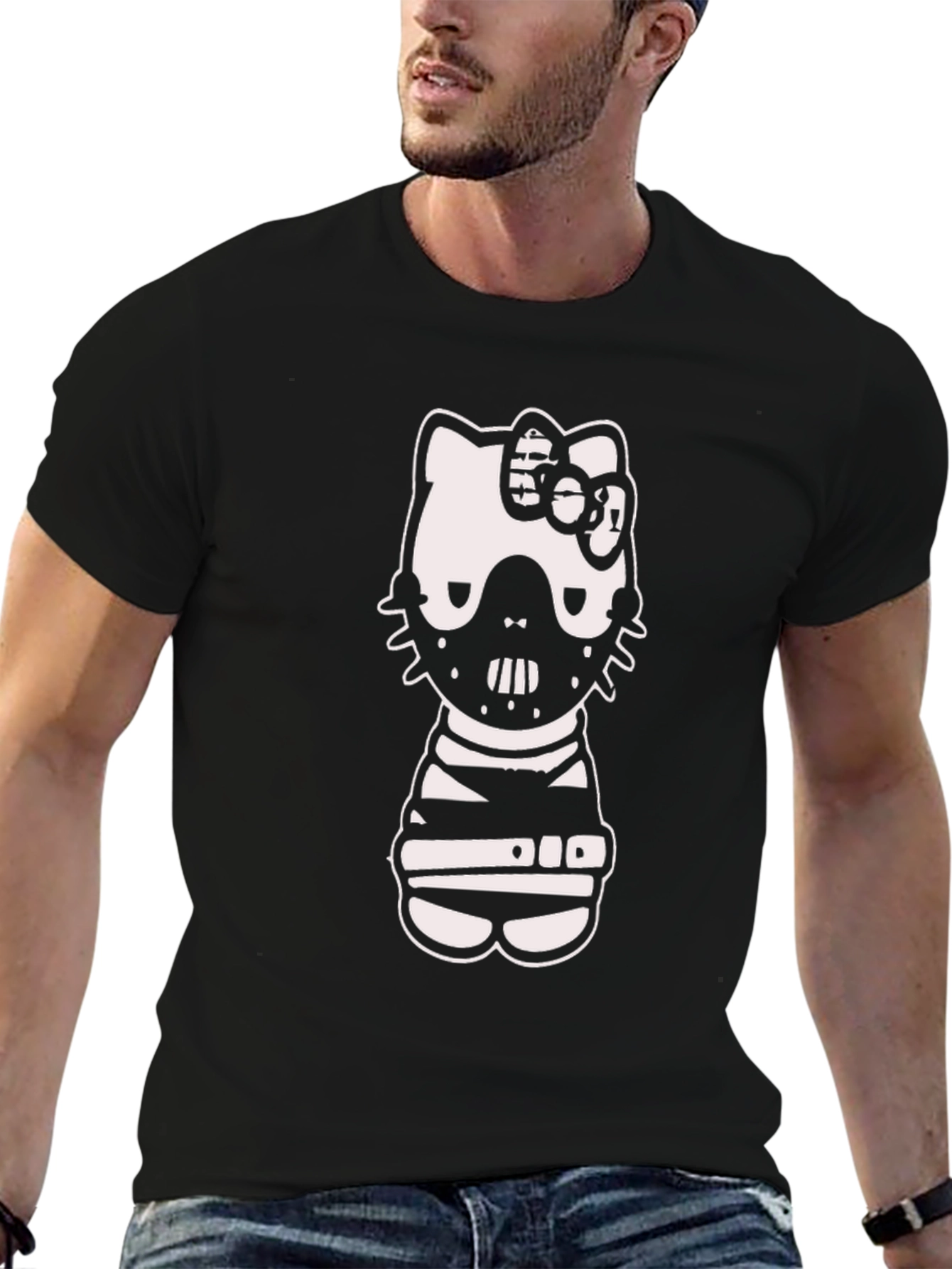 Hello Kitty Hannibal Lecter T-Shirt