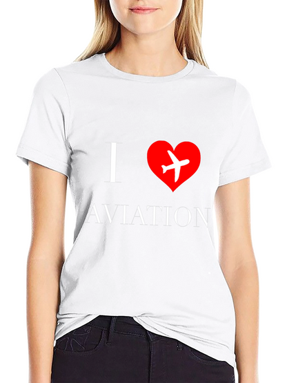 I Love Aviation T-Shirt