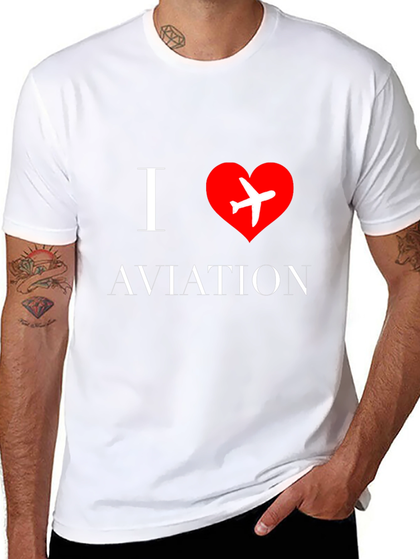 I Love Aviation T-Shirt