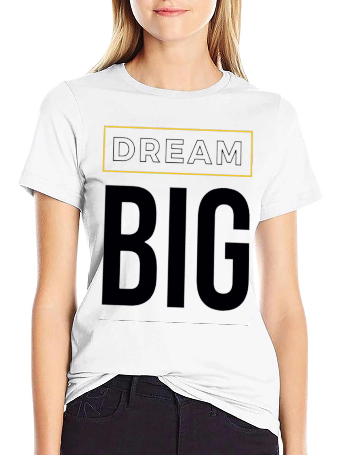 Dream Big Black T-Shirt