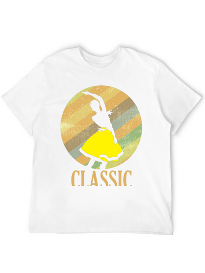 Classic Dancer Graphic T-Shirt - Retro Style