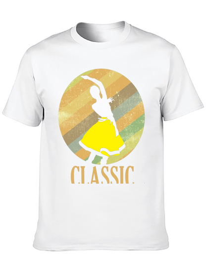 Classic Dancer Graphic T-Shirt - Retro Style
