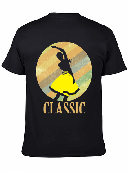 Classic Dancer Graphic T-Shirt - Retro Style