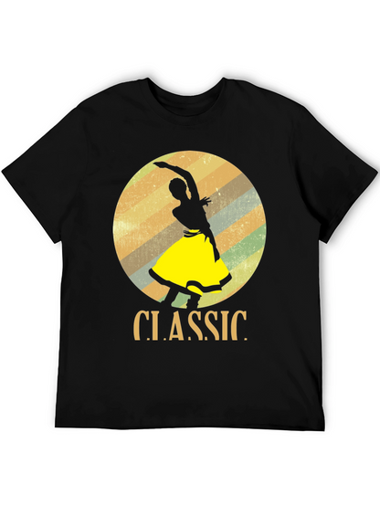 Classic Dancer Graphic T-Shirt - Retro Style