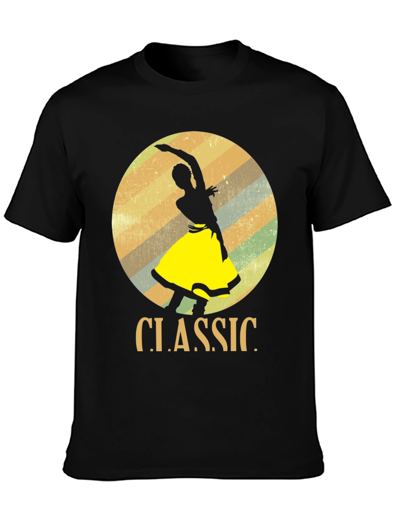 Classic Dancer Graphic T-Shirt - Retro Style