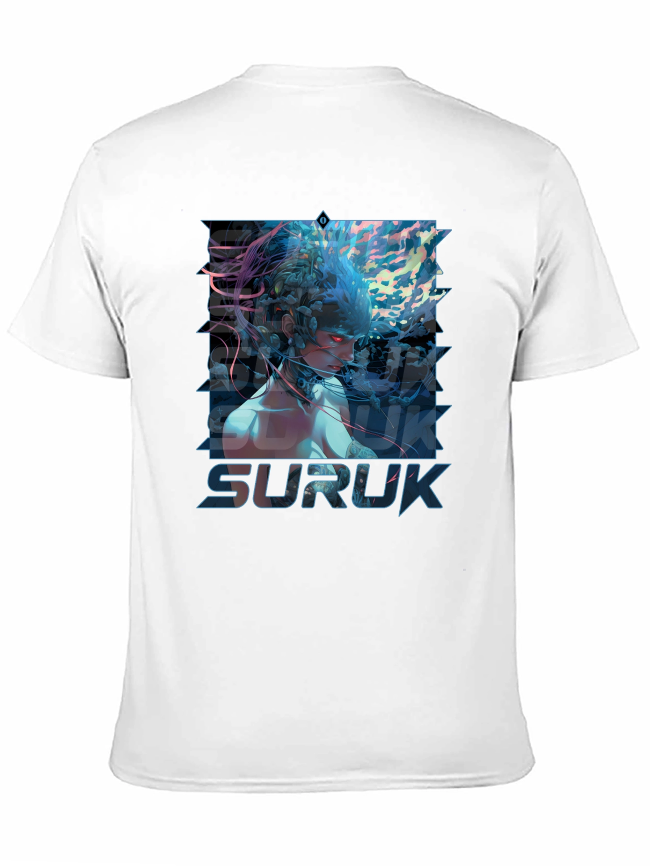 Suruk Graphic Print T-Shirt - Black
