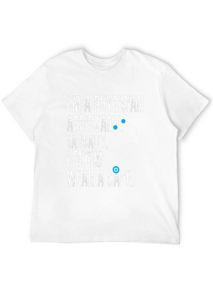 Physician Assistant Cape T-Shirt - Medical Hero Apparel