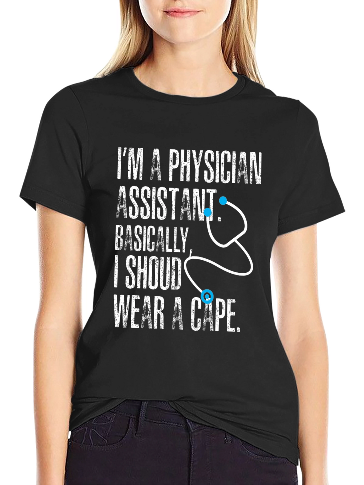 Physician Assistant Cape T-Shirt - Medical Hero Apparel