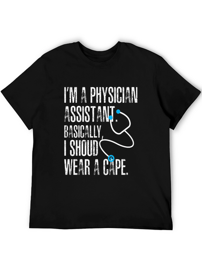 Physician Assistant Cape T-Shirt - Medical Hero Apparel