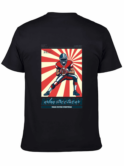 Urban Streetwear Football T-Shirt