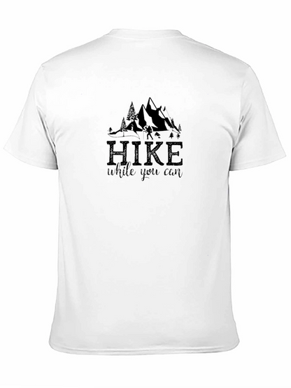 Hike While You Can Black Graphic Tee