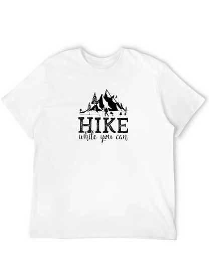 Hike While You Can Black Graphic Tee