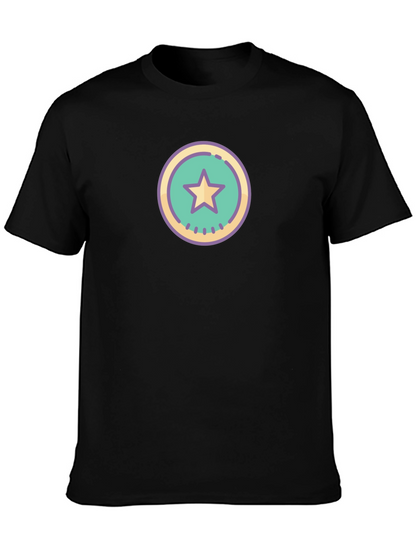 Star Emblem Black Tee