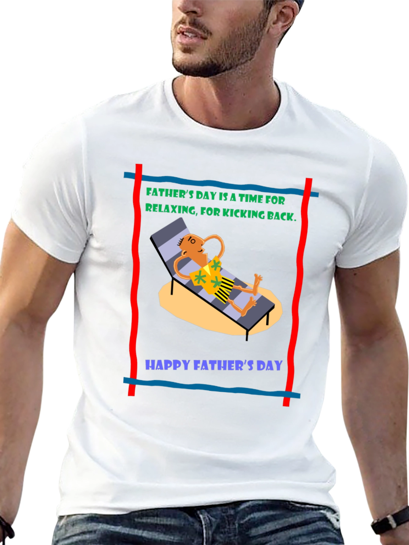 Relaxing Fathers Day T-Shirt