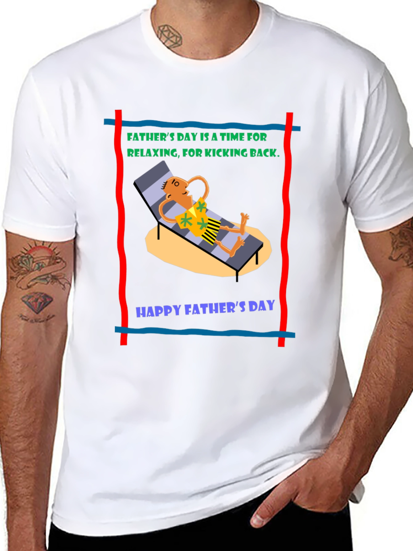 Relaxing Fathers Day T-Shirt