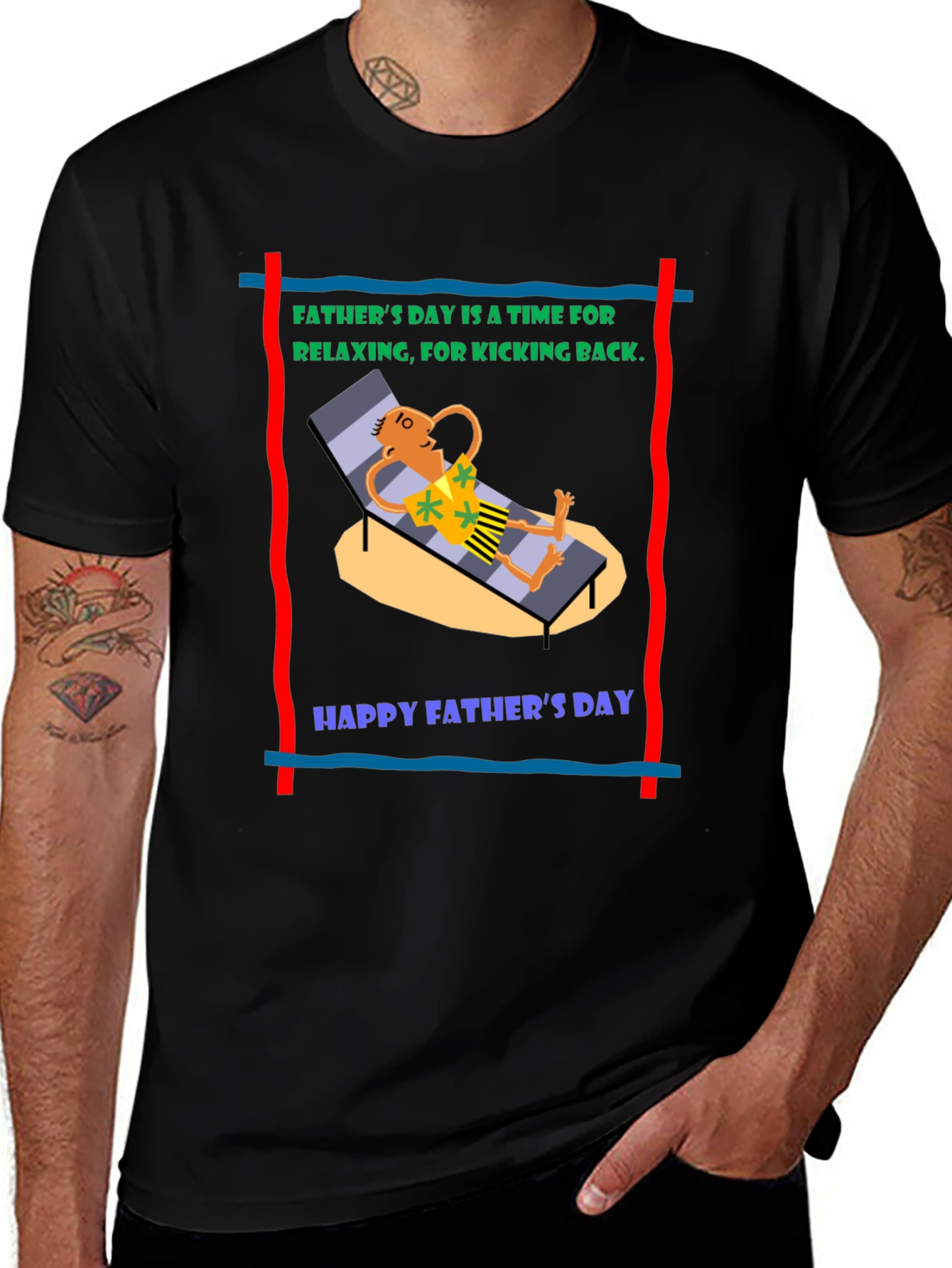 Relaxing Fathers Day T-Shirt