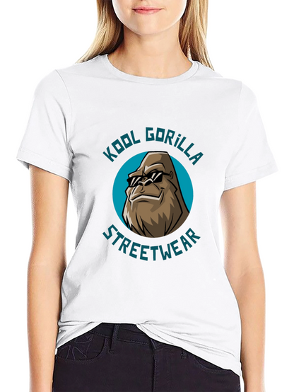 Cool Gorilla Streetwear Graphic T-Shirt