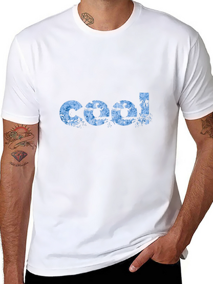 Cool Graphic Print Black T-Shirt