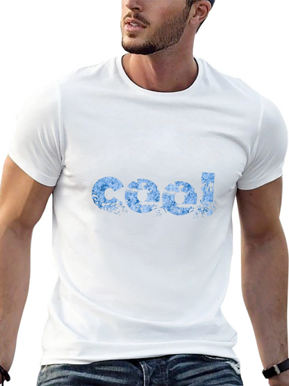 Cool Graphic Print Black T-Shirt