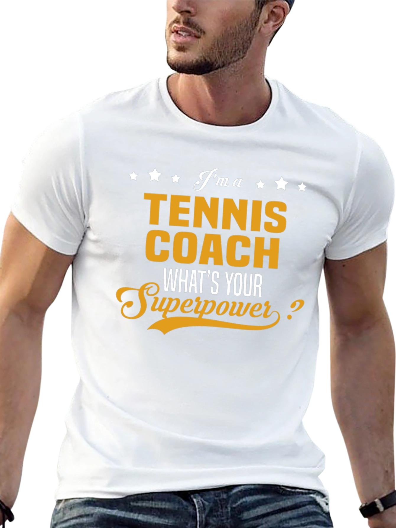 Tennis Coach Superpower T-Shirt