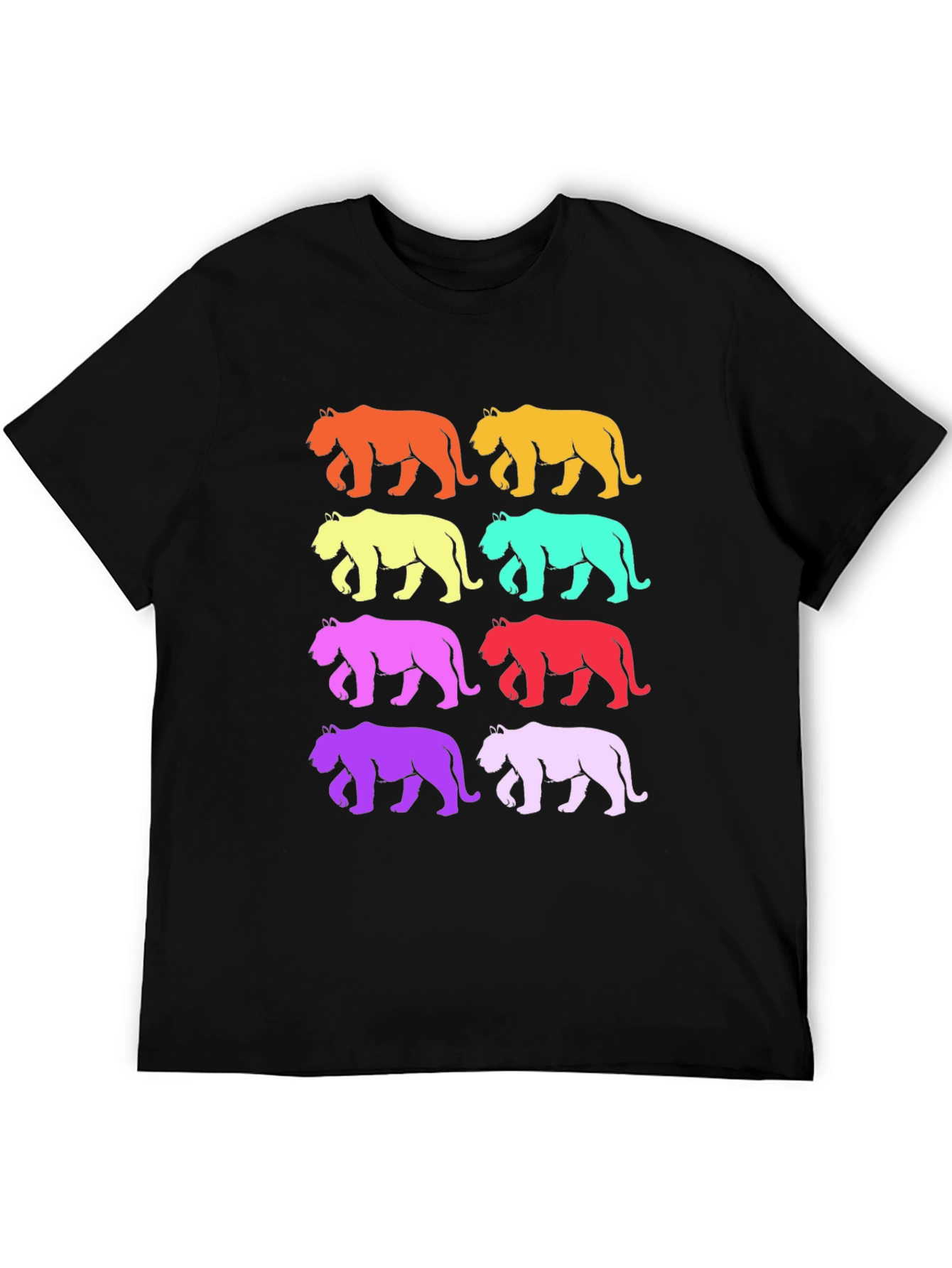 Retro Tiger Graphic T-Shirt