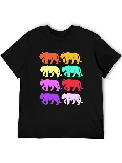 Retro Tiger Graphic T-Shirt