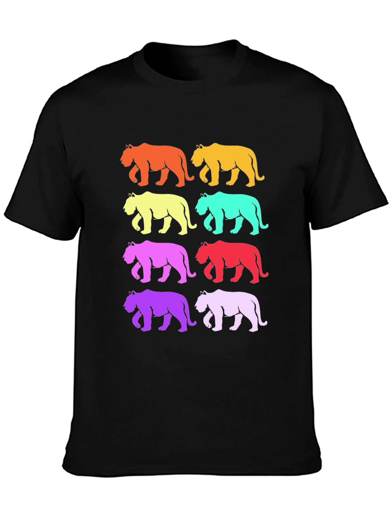 Retro Tiger Graphic T-Shirt