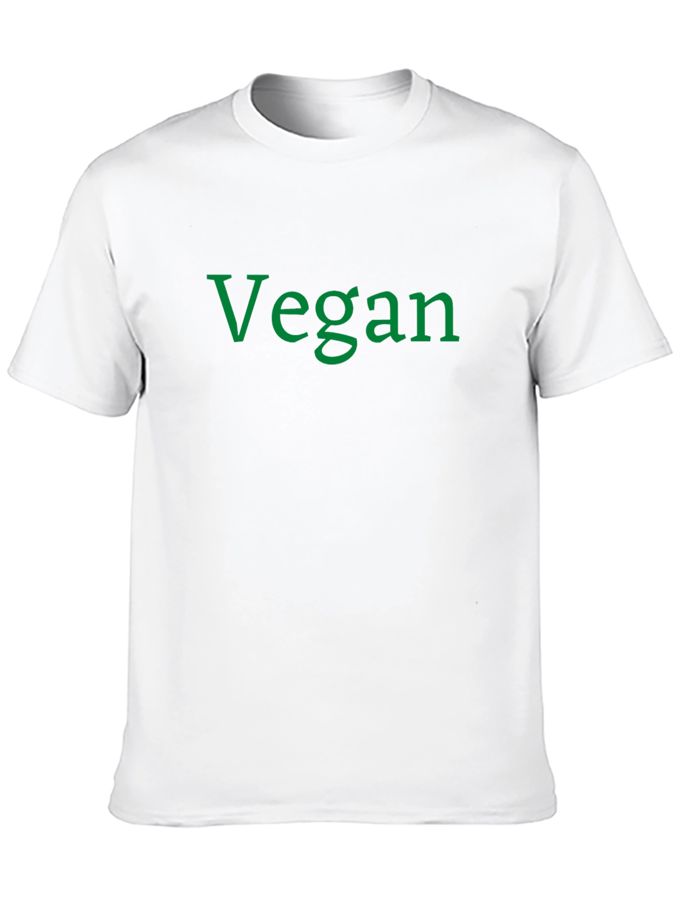 Vegan Statement T-Shirt - Unisex Black Tee