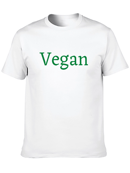 Vegan Statement T-Shirt - Unisex Black Tee