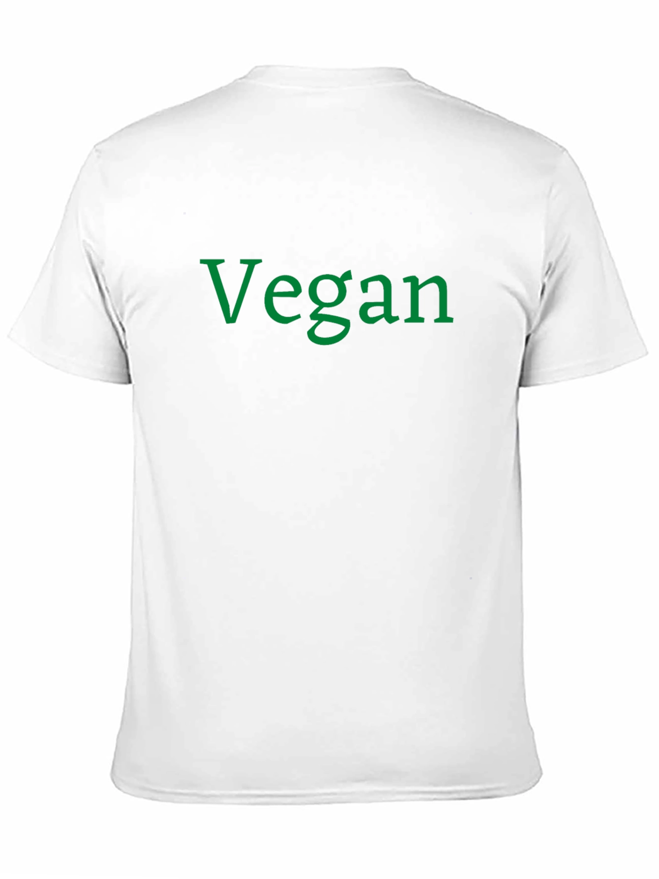 Vegan Statement T-Shirt - Unisex Black Tee