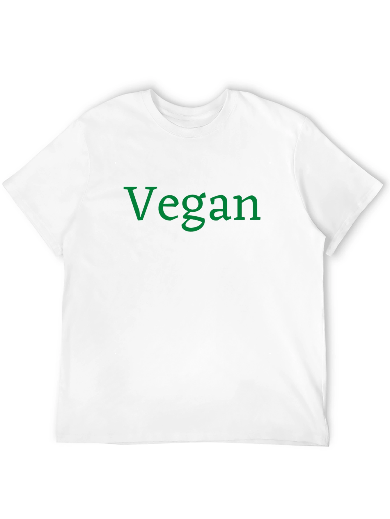 Vegan Statement T-Shirt - Unisex Black Tee