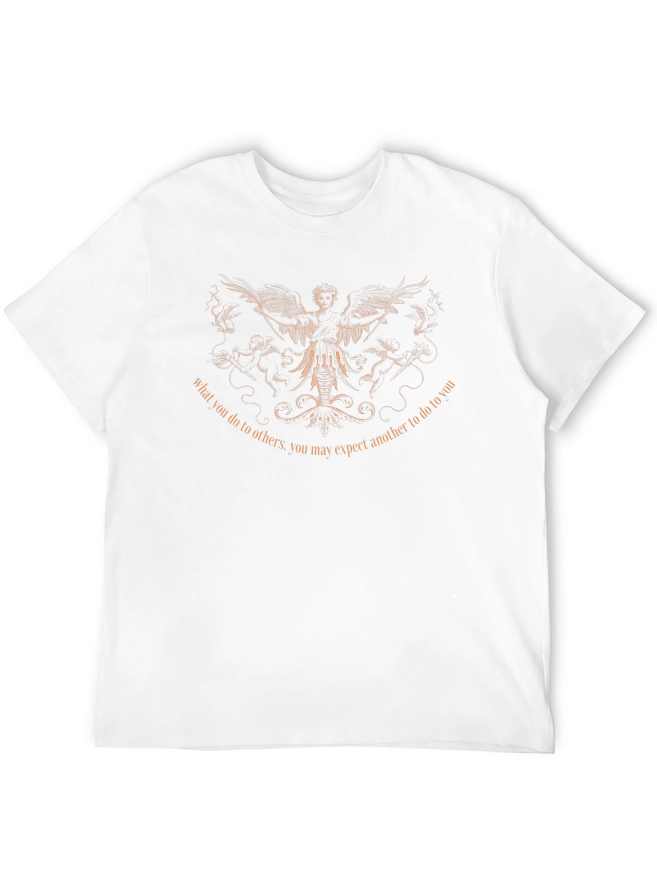 Graphic Print Crew Neck T-Shirt