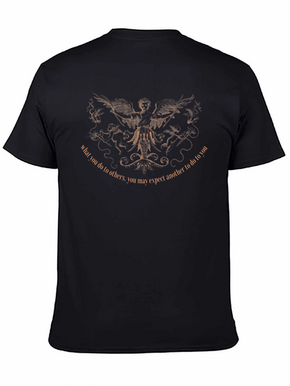 Graphic Print Crew Neck T-Shirt