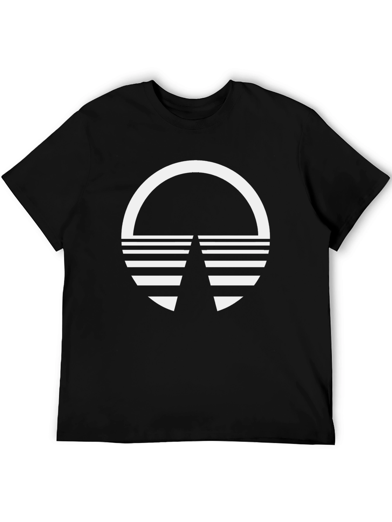 Retro Graphic Tee - Black Casual Shirt