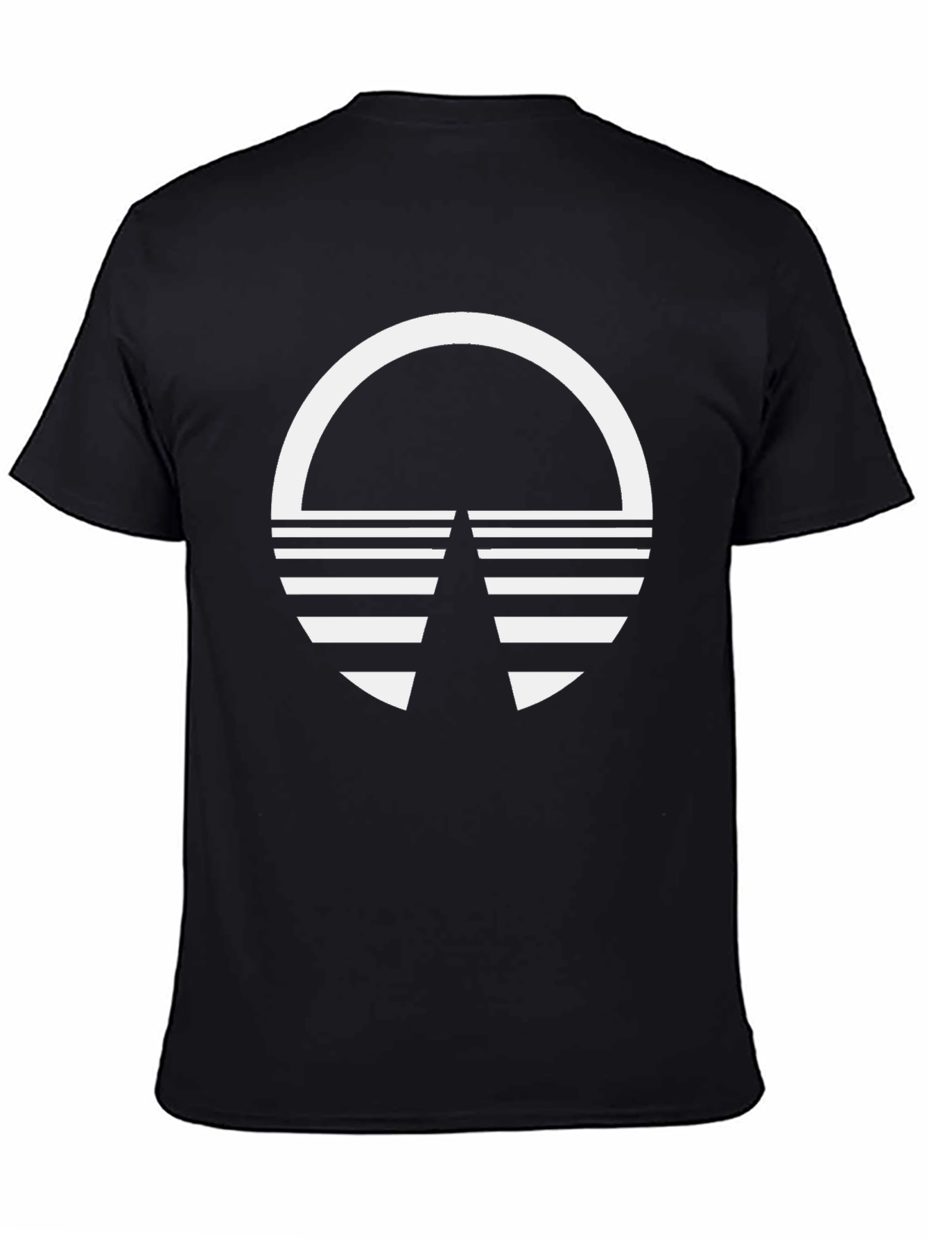 Retro Graphic Tee - Black Casual Shirt