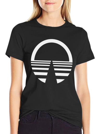 Retro Graphic Tee - Black Casual Shirt