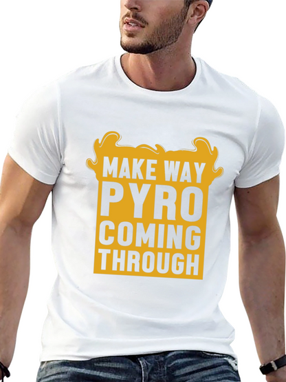 Make Way Pyro T-Shirt - Bold Graphic Tee