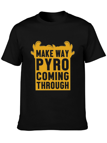 Make Way Pyro T-Shirt - Bold Graphic Tee