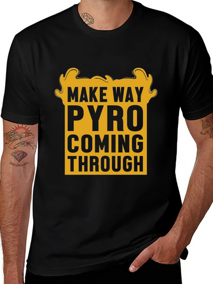 Make Way Pyro T-Shirt - Bold Graphic Tee