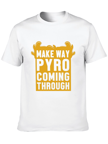 Make Way Pyro T-Shirt - Bold Graphic Tee