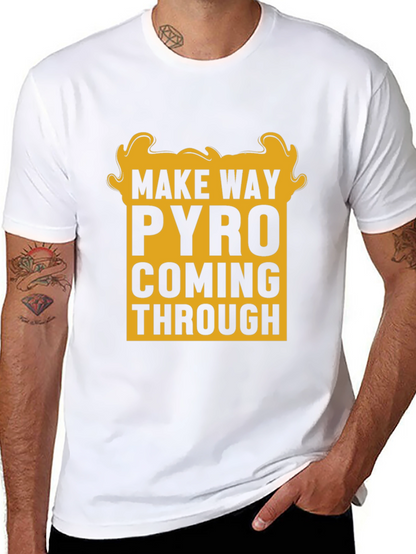 Make Way Pyro T-Shirt - Bold Graphic Tee