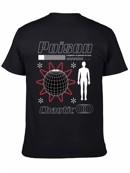 Poison Chaotic Graphic Tee - Edgy Streetwear
