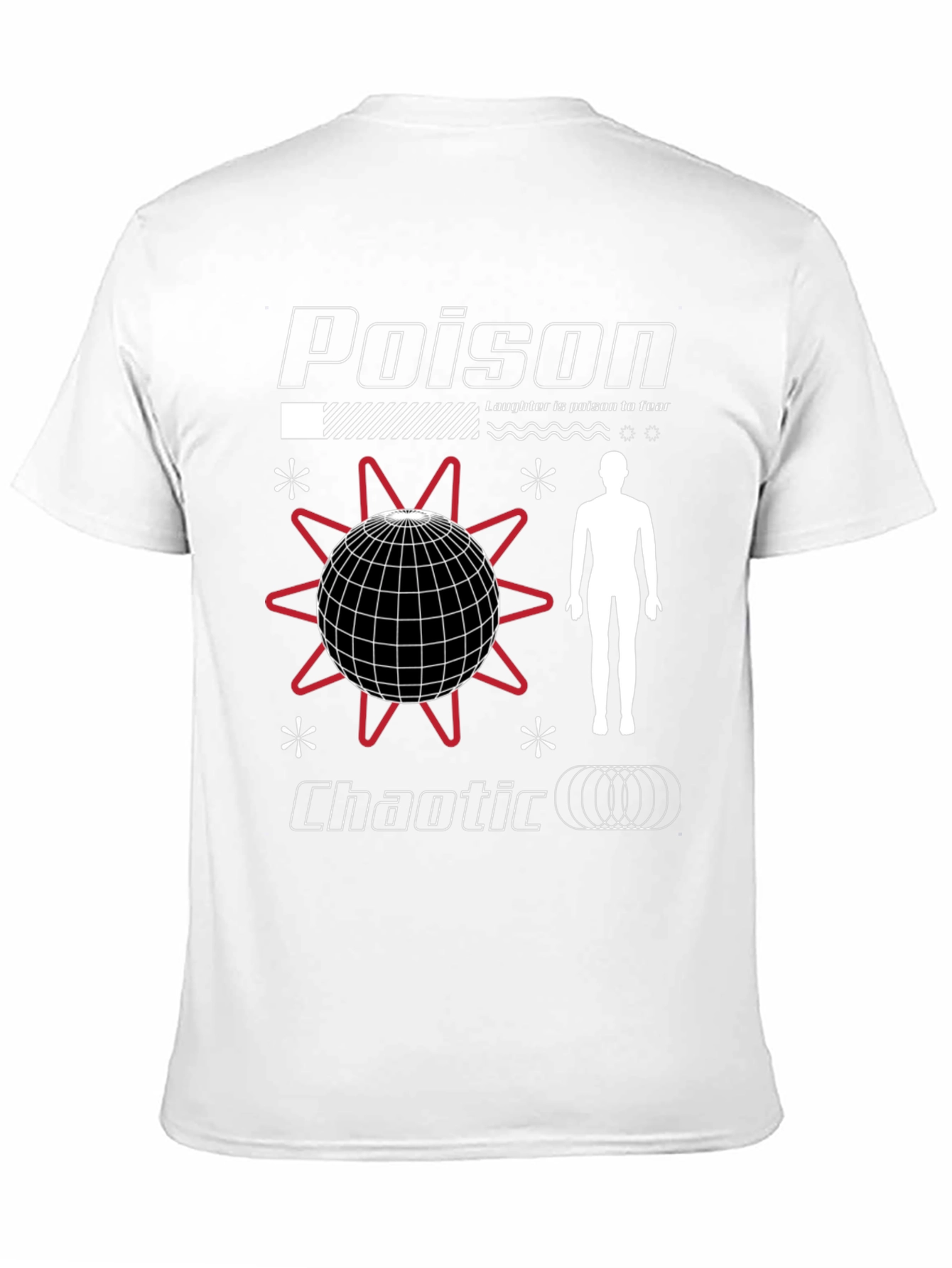 Poison Chaotic Graphic Tee - Edgy Streetwear