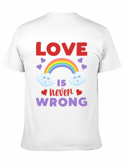 Love Is Never Wrong Graphic T-Shirt