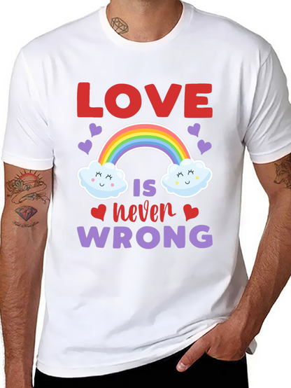 Love Is Never Wrong Graphic T-Shirt