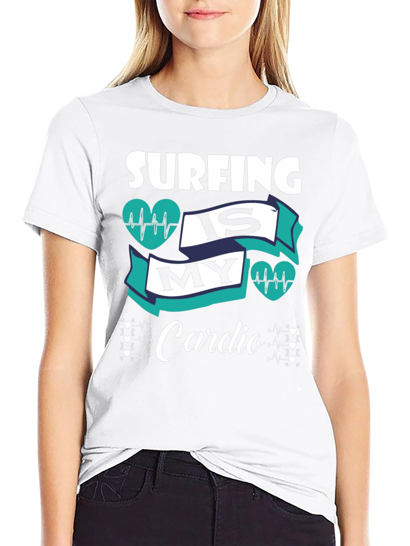 Surfing Is My Cardio T-Shirt