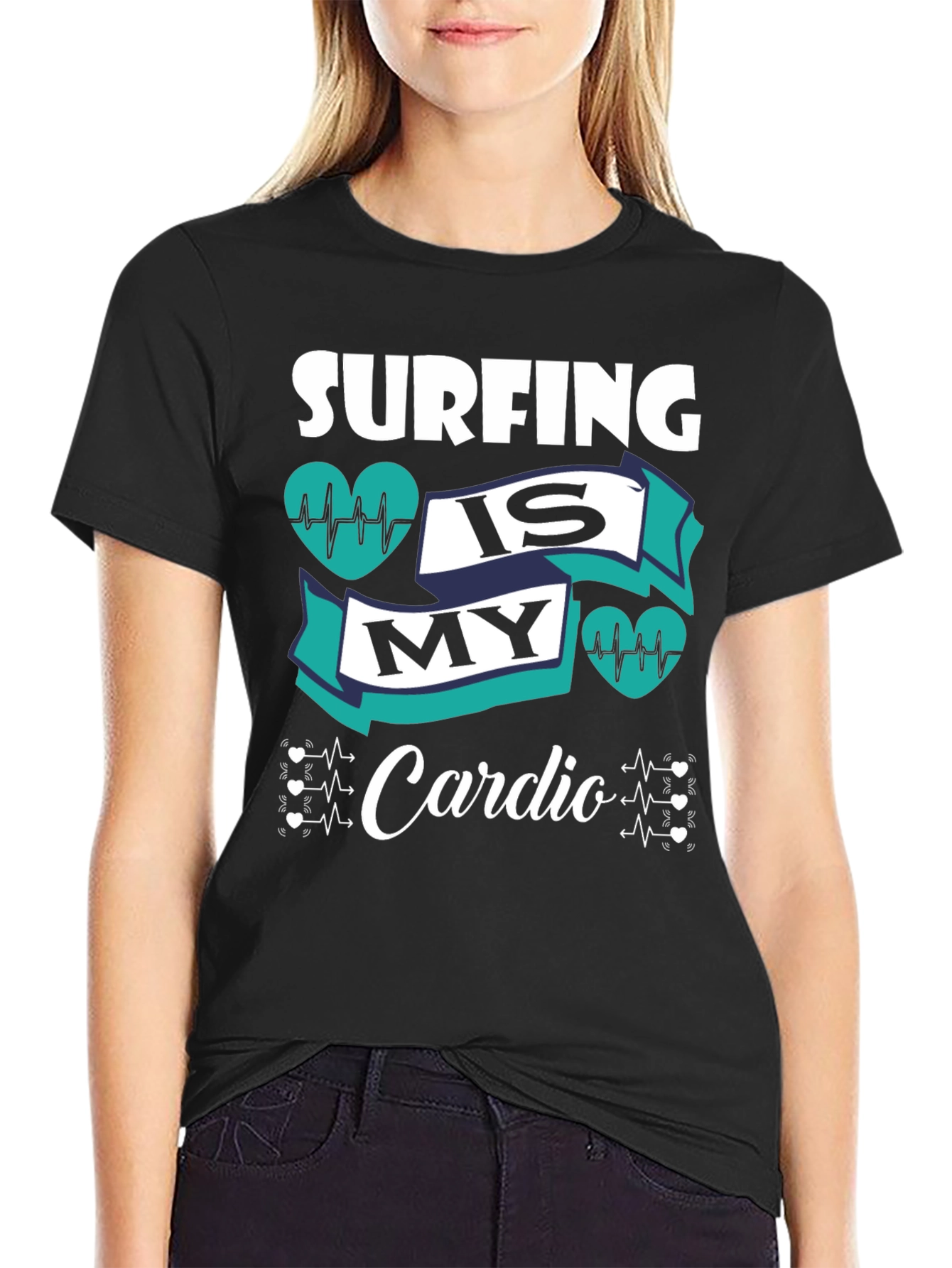 Surfing Is My Cardio T-Shirt