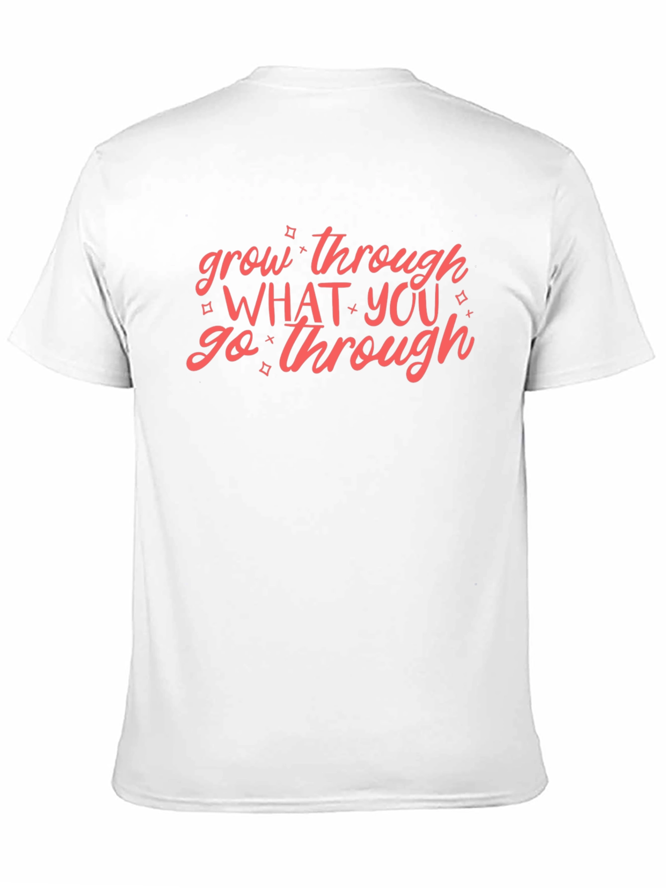 Grow Through What You Go Through Black T-Shirt